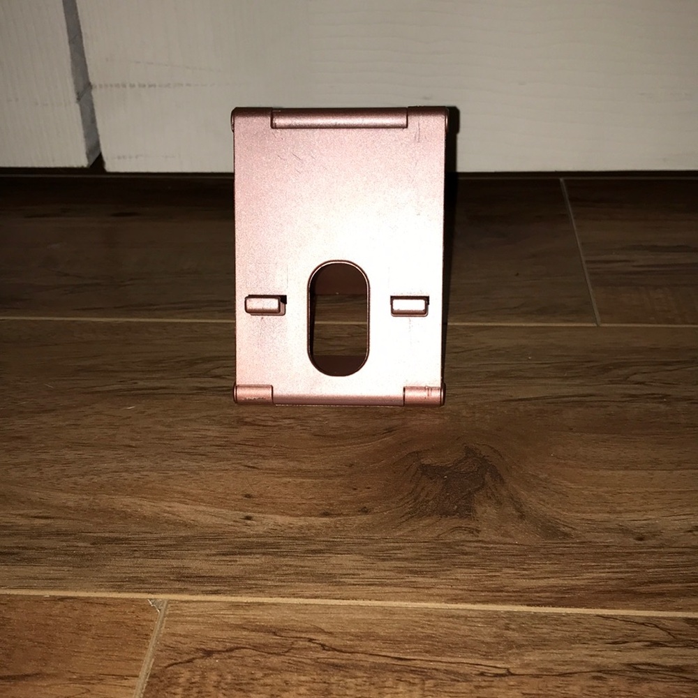 Portable Rose Gold Adjustable Tablet Stand for Phones & Tablets